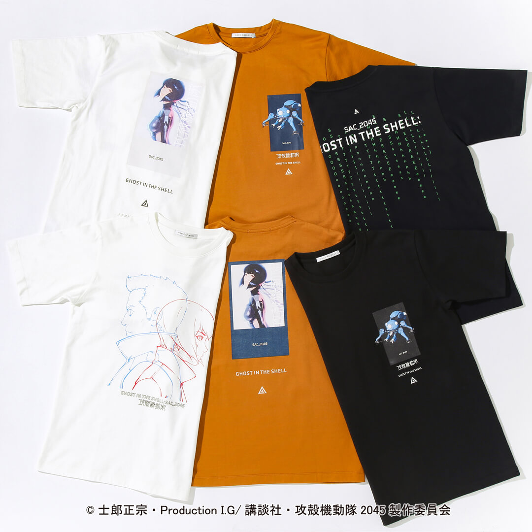 Ghost in the shell tシャツ 攻殻機動隊